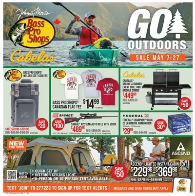 Bass Pro Shops Flyer May 7 to 27