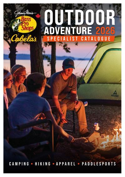 Bass Pro Shops Outdoor Adventure Flyer May 4 to June 4