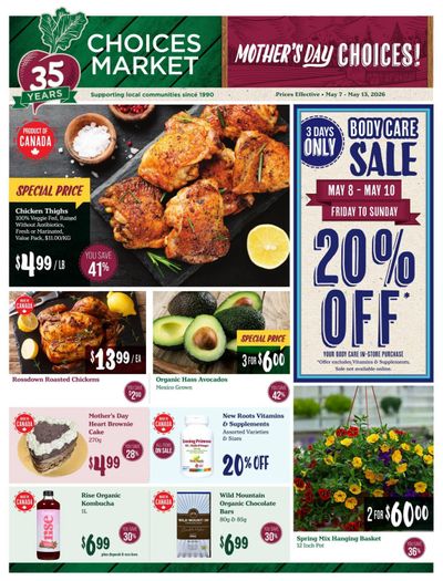 Choices Market Flyer May 7 to 13