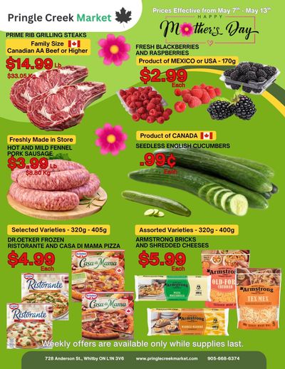 Pringle Creek Market Flyer May 7 to 13