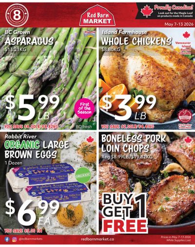 Red Barn Market Flyer May 7 to 13