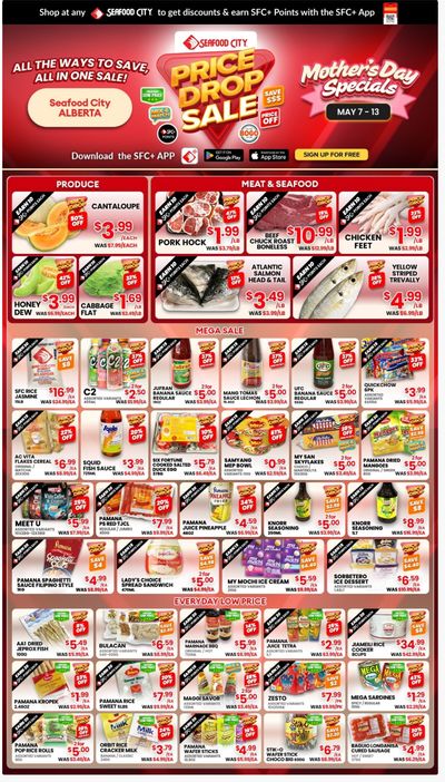 Seafood City Supermarket (AB) Flyer May 7 to 13