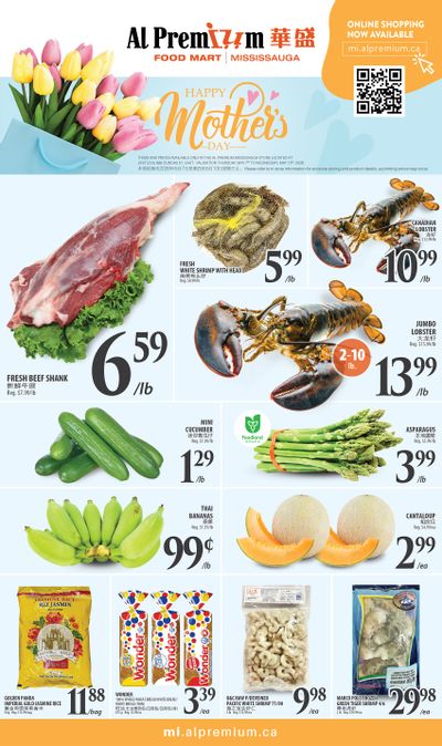 Al Premium Food Mart (Mississauga) Flyer May 7 to 13