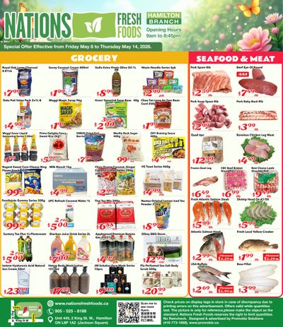 Nations Fresh Foods (Hamilton) Flyer May 8 to 14
