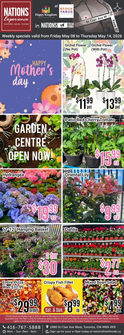 Nations Fresh Foods (Toronto) Flyer May 8 to 14