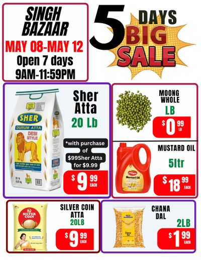 Singh Bazaar Flyer May 8 to 12