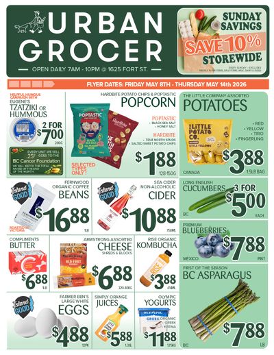 Urban Grocer Flyer May 8 to 14