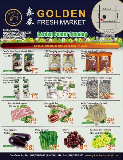 Golden Fresh Market Flyer May 8 to 14