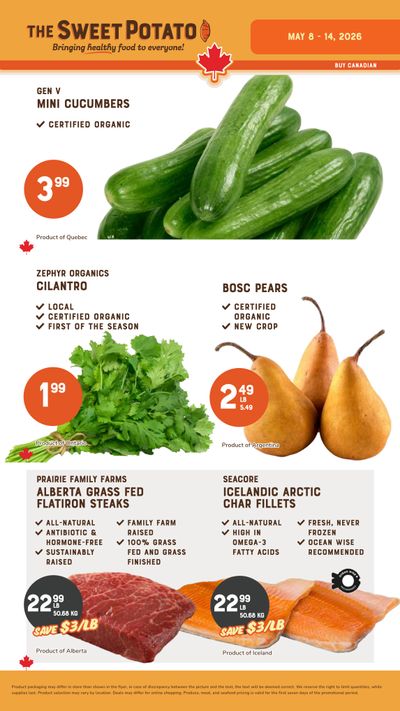 The Sweet Potato Flyer May 8 to 14