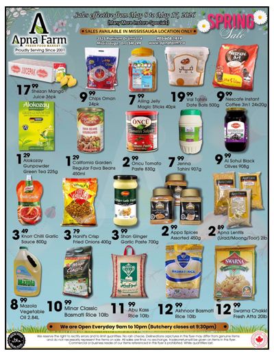 Apna Farm Flyer May 8 to 17