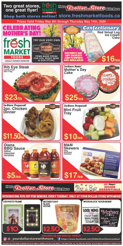 Fresh Market Foods Flyer May 8 to 14