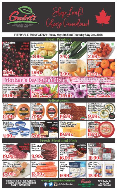 Galati Market Fresh Flyer May 8 to 21