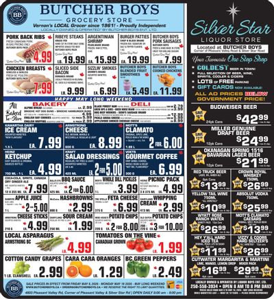 Butcher Boys Grocery Store Flyer May 8 to 18