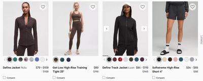 Lululemon Canada We Made Too Much Sale + FREE Shipping