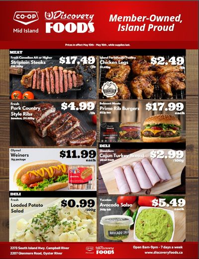 Discovery Foods Flyer May 10 to 16
