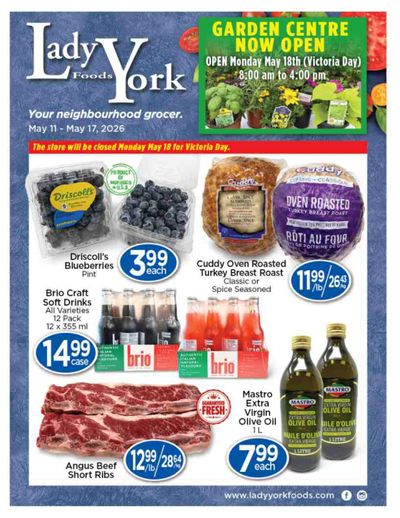 Lady York Foods Flyer May 11 to 17
