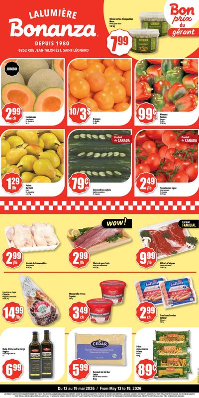 Bonanza Flyer May 13 to 19