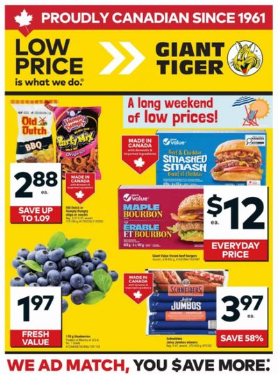 Giant Tiger Canada Flyer Deals May 13th – 19th