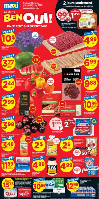 Maxi Flyer May 14 to 20