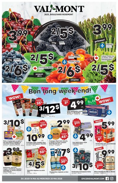 Val-Mont Flyer May 14 to 20