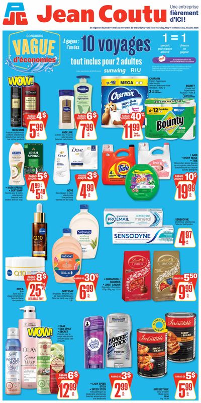 Jean Coutu Flyer May 14 to 20
