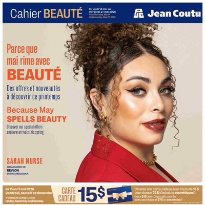 Jean Coutu Beauty Flyer May 14 to 27