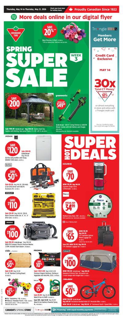 Canadian Tire (ON) Flyer May 14 to 21