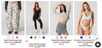 Forever 21 & Sirens & Urban Planet Canada: Buy One Get One 50% off Select Styles + Sale up to 50% off