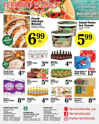 Ferraro Foods Bi-Weekly Flyer May 12 to 25