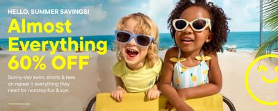 The Children’s Place and Gymboree Canada: 60% off Almost Everything + All Clearance 80% off