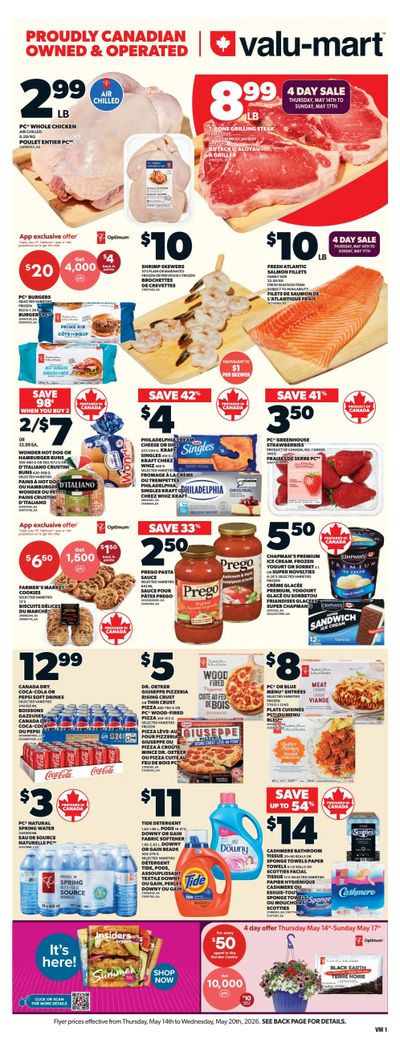 Valu-mart Flyer May 14 to 20