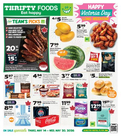 Thrifty Foods Flyer May 14 to 20