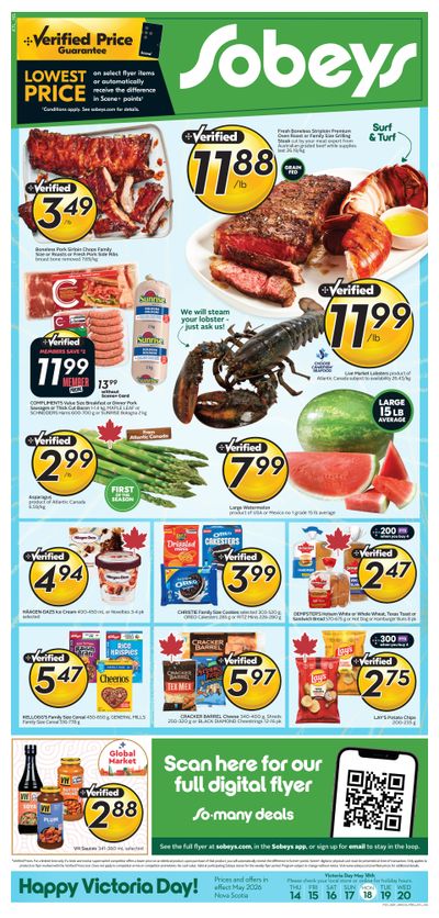 Sobeys (Atlantic) Flyer May 14 to 20