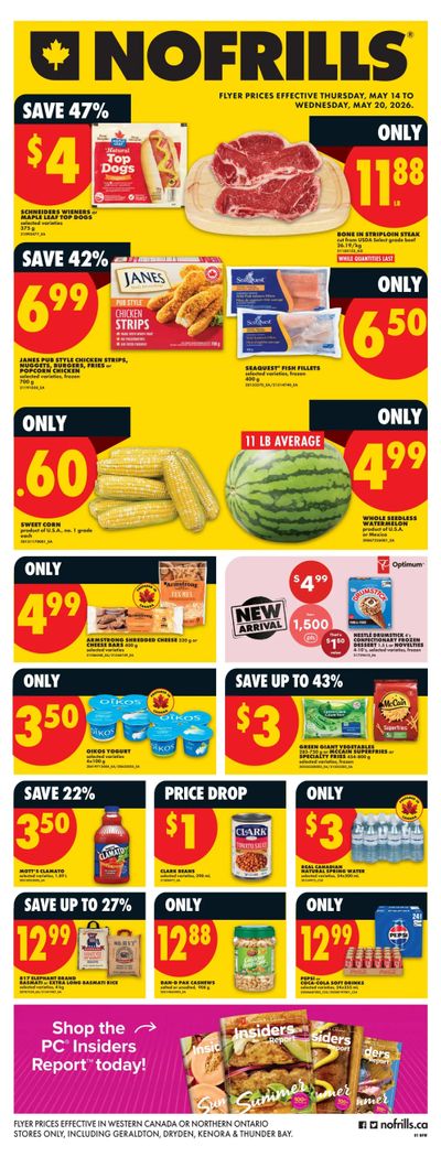 No Frills (West) Flyer May 14 to 20