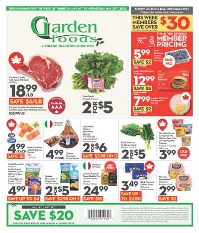 Garden Foods Flyer May 14 to 20
