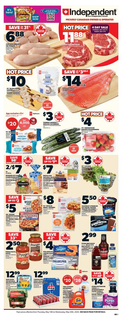 Independent Grocer (West) Flyer May 14 to 20