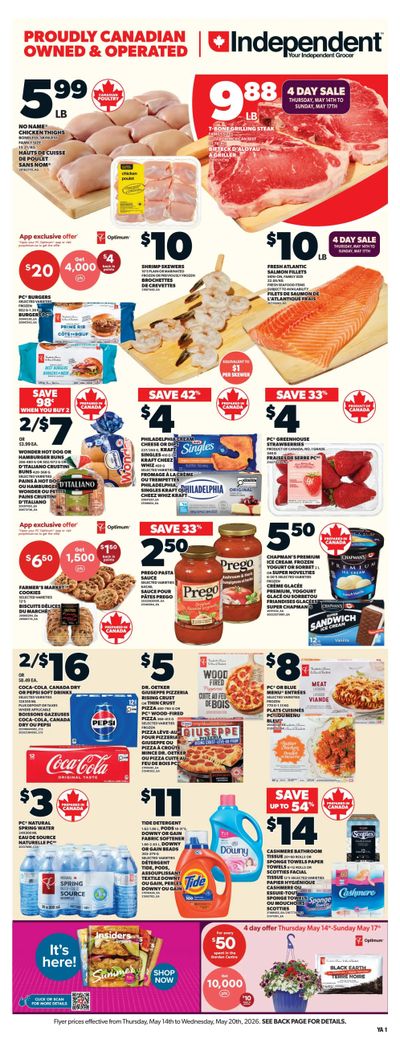 Independent Grocer (Atlantic) Flyer May 14 to 20