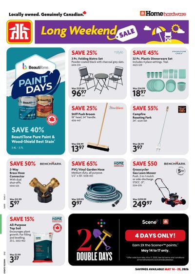 Home Hardware (Atlantic) Flyer May 14 to 20