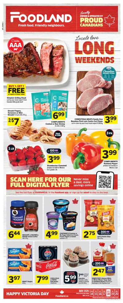 Foodland (Atlantic) Flyer May 14 to 20