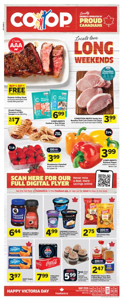 Foodland Co-op Flyer May 14 to 20