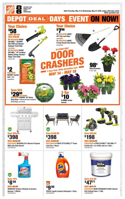 Home Depot (Atlantic) Flyer May 14 to 27
