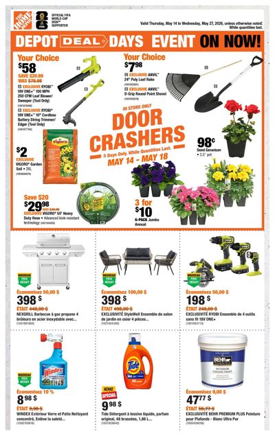 Home Depot (QC) Flyer May 14 to 27