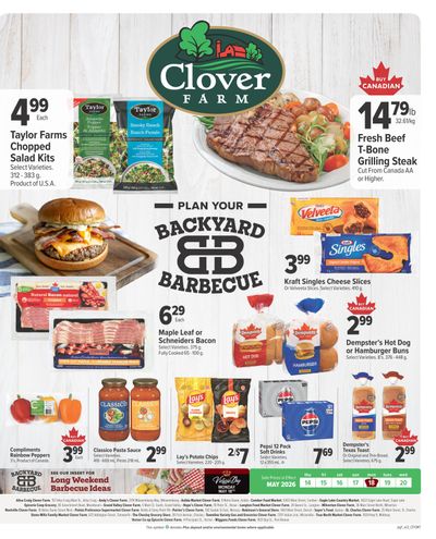 Clover Farm (ON) Flyer May 14 to 20