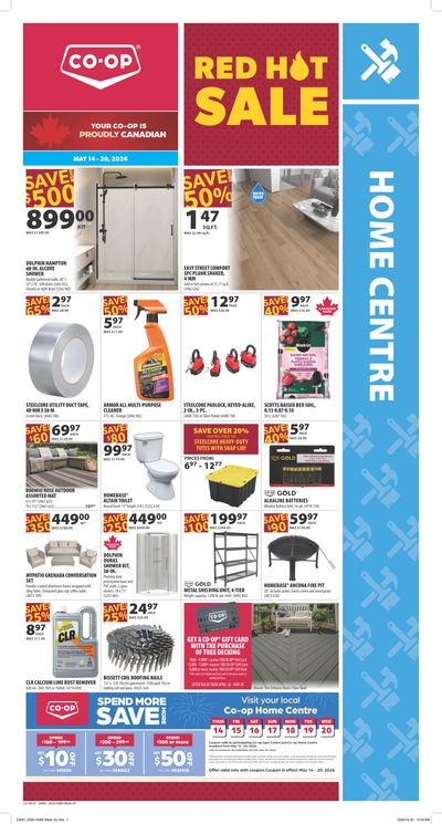 Co-op (West) Home Centre Flyer May 14 to 20