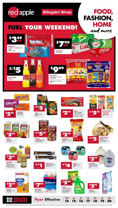 The Bargain Shop & Red Apple Stores Flyer May 14 to 20