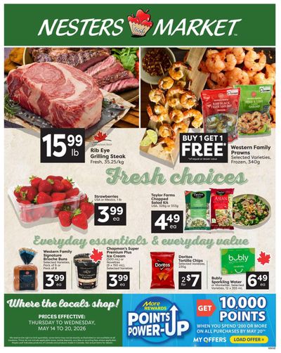 Nesters Market Flyer May 14 to 20