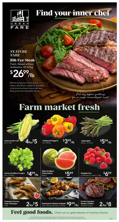 Urban Fare Flyer May 14 to 20