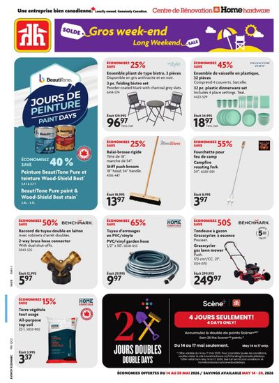 Home Hardware Building Centre (QC) Flyer May 14 to 20