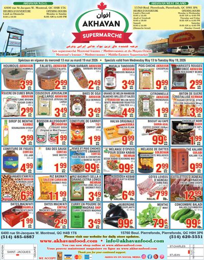 Akhavan Supermarche Flyer May 13 to 19