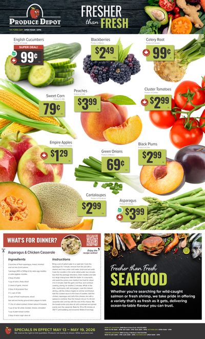 Produce Depot Flyer May 13 to 19
